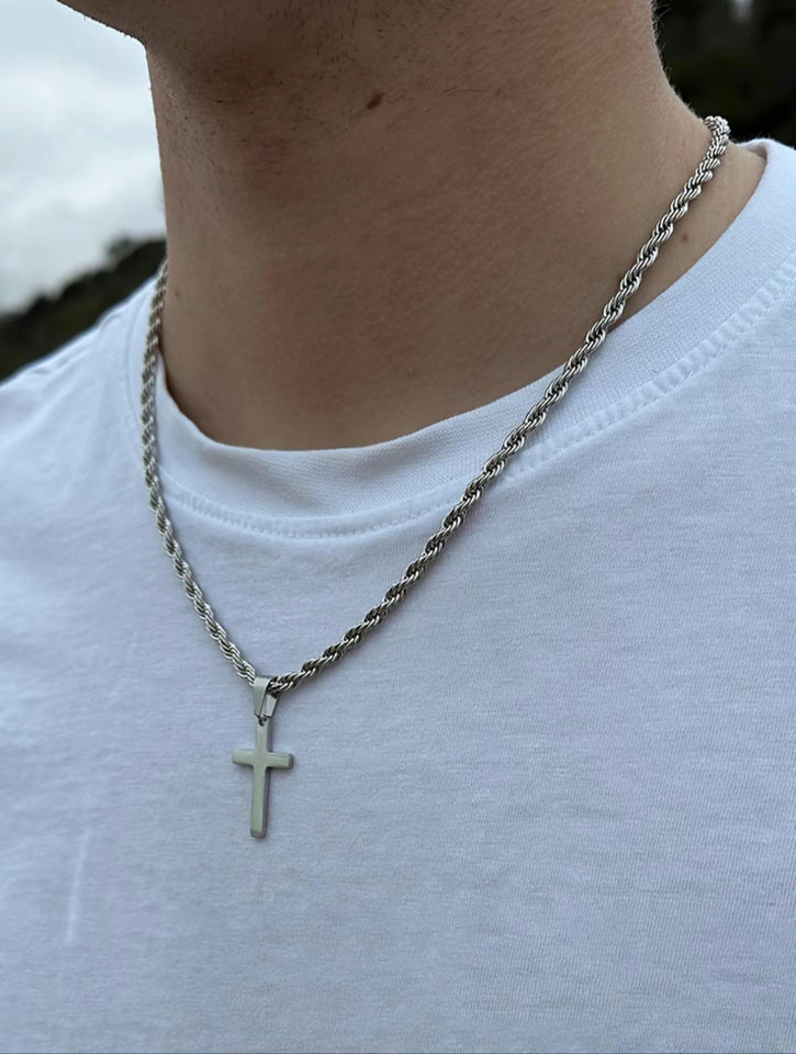 Guardian Cross Necklace