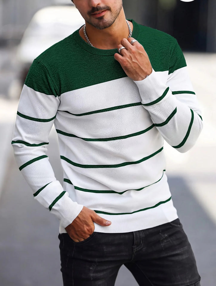 Pathway Knit - Striped Sweater