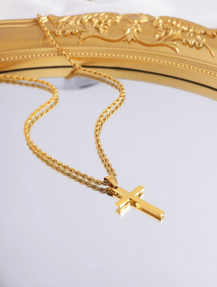 Guardian Cross Necklace