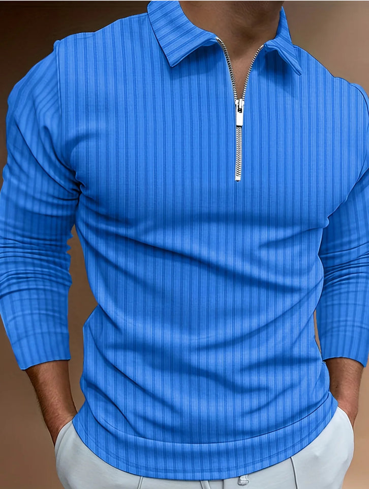 Seth Steven’s  - Half Zip Collar Long Sleeve