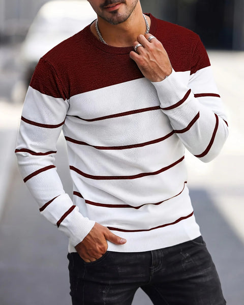 Pathway Knit - Striped Sweater