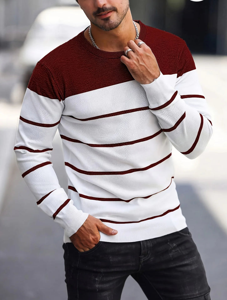 Pathway Knit - Striped Sweater