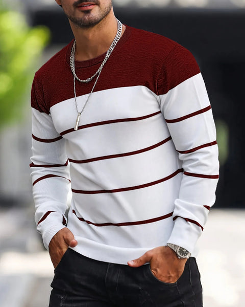 Pathway Knit - Striped Sweater