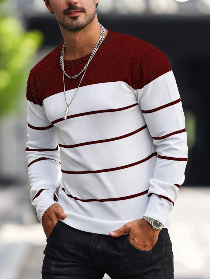 Pathway Knit - Striped Sweater