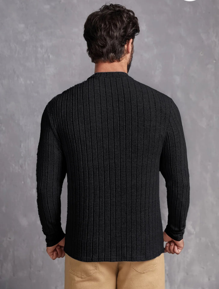 Rogue Ribbed Crewneck Sweater