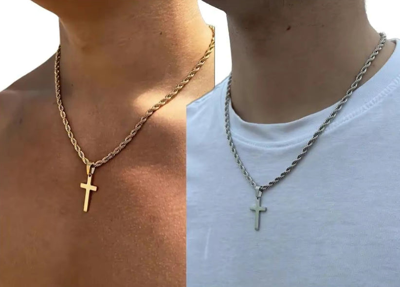 Guardian Cross Necklace