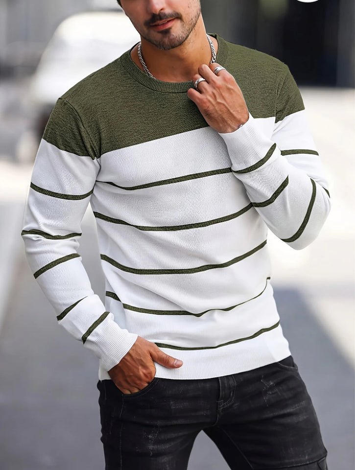 Pathway Knit - Striped Sweater