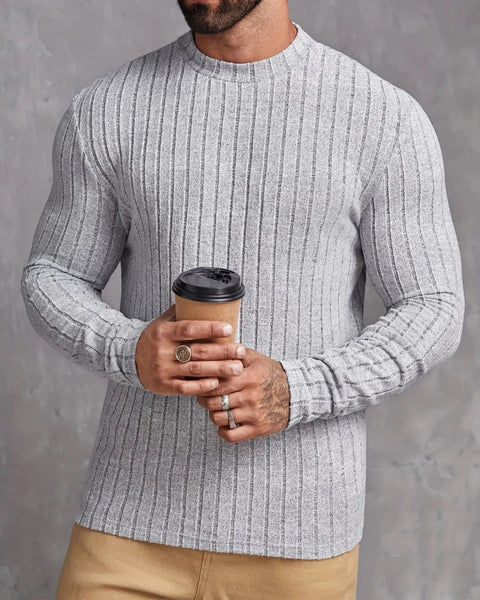 Rogue Ribbed Crewneck Sweater