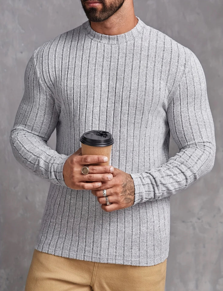 Rogue Ribbed Crewneck Sweater