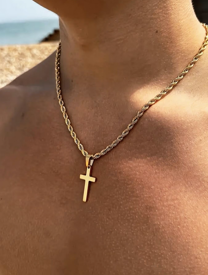 Guardian Cross Necklace