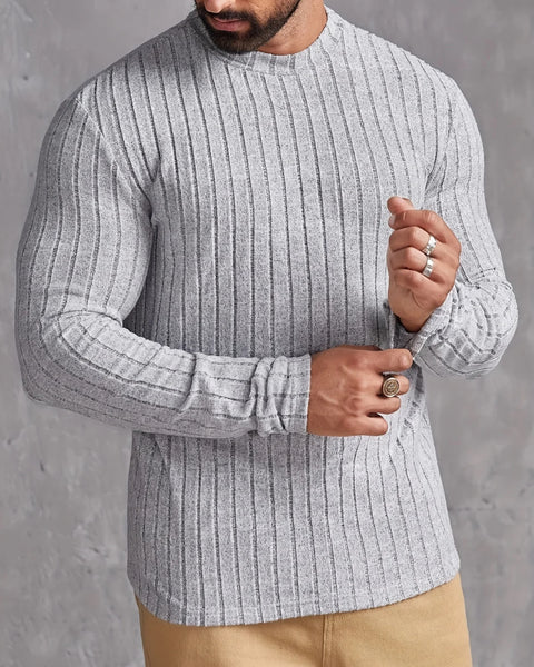 Rogue Ribbed Crewneck Sweater