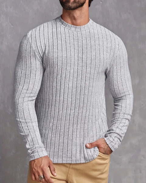 Rogue Ribbed Crewneck Sweater