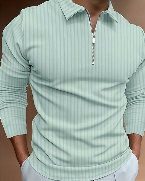 Seth Steven’s  - Half Zip Collar Long Sleeve