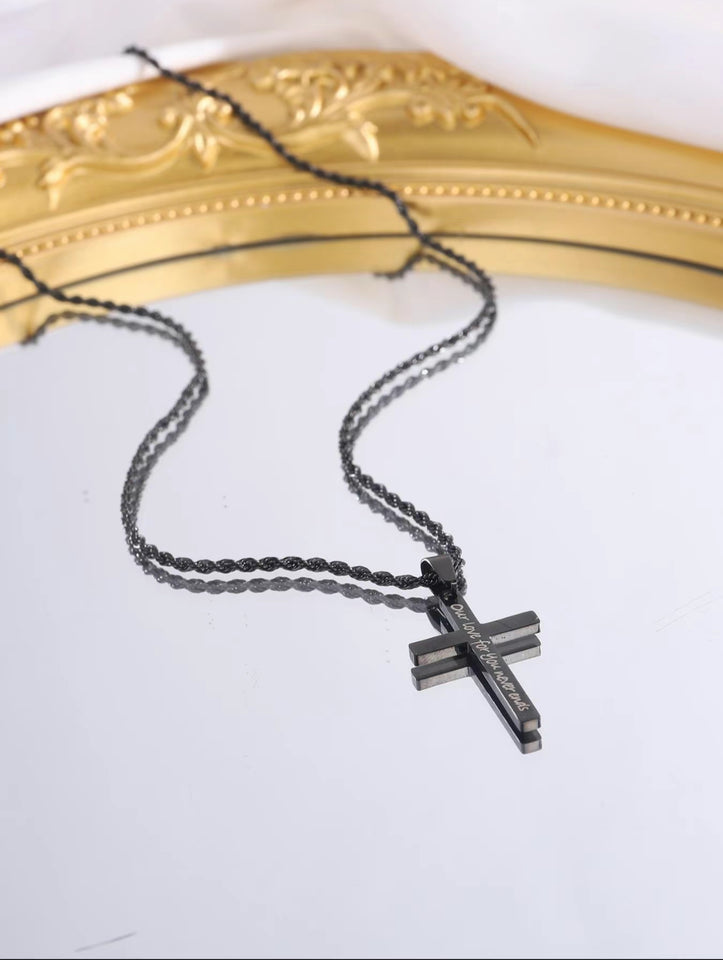 Guardian Cross Necklace