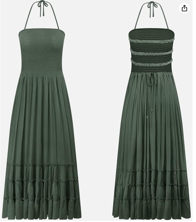 Ellie Backless Long Dress