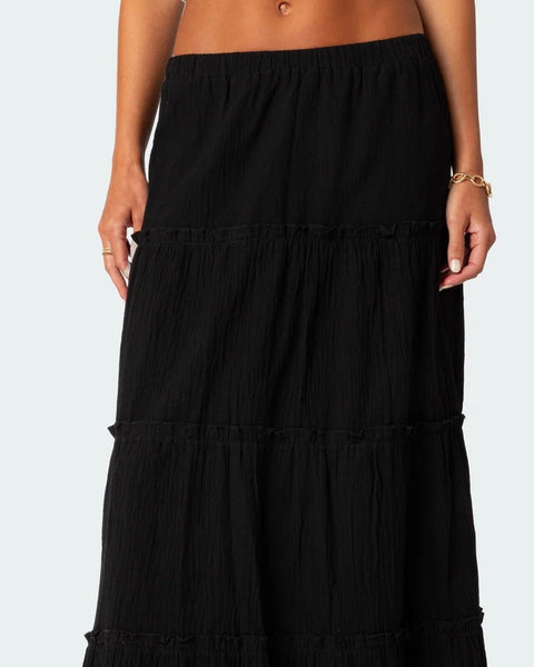 Charlotte Tiered Maxi Skirt