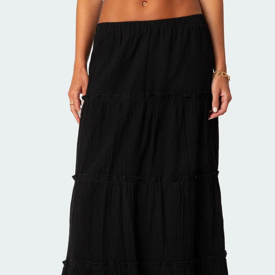 Charlotte Tiered Maxi Skirt