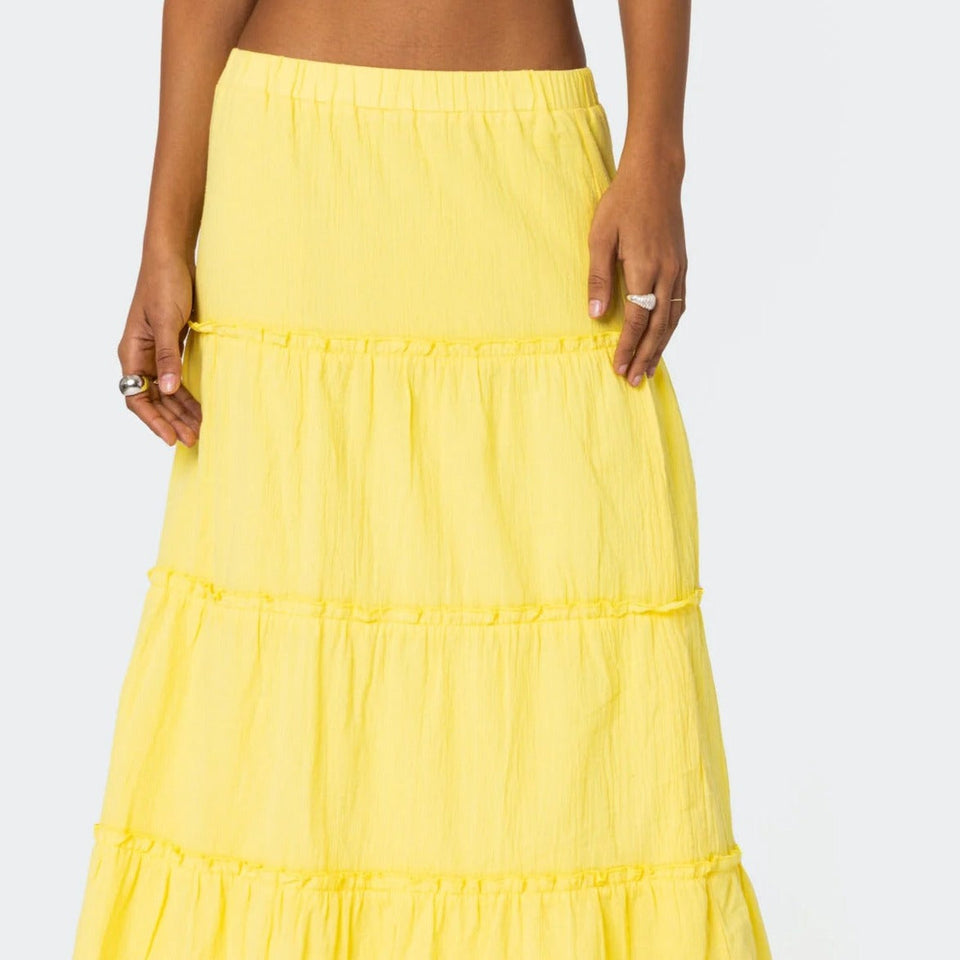 Charlotte Tiered Maxi Skirt