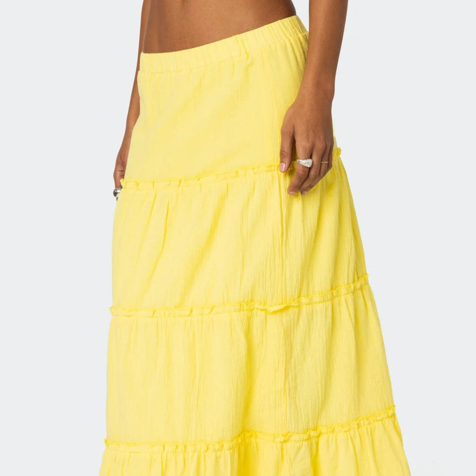 Charlotte Tiered Maxi Skirt